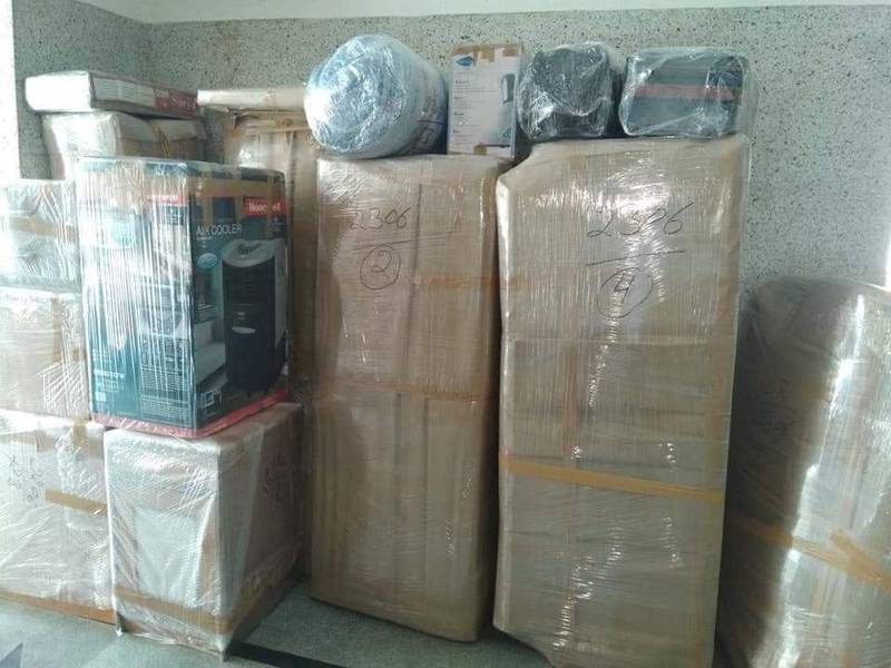 Packing and moving work by DLF Cargo Movers near Pataudi Road, Gurgaon