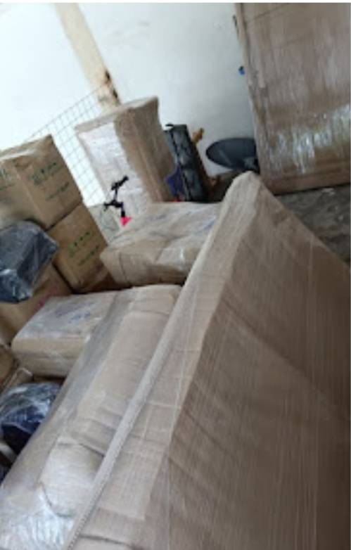 Packing and moving work by DLF Cargo Movers near Laxman Vihar, Gurgaon