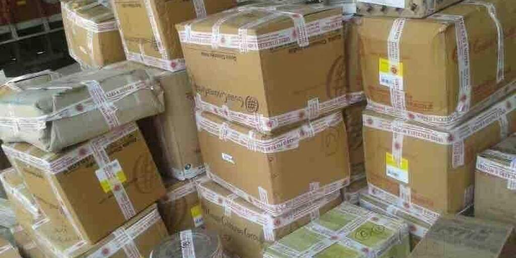 Office cartons packed for corporate shifting in Gurgaon